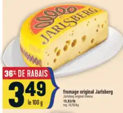 Marché Adonis FROMAGE ORIGINAL JARLSBERG | JARLSBERG ORIGINAL CHEESE offer