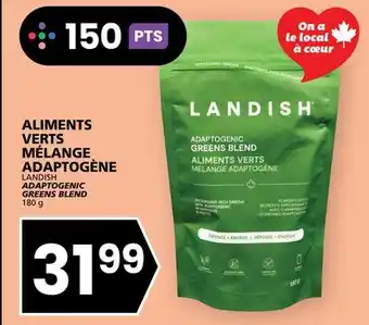 Rachelle-Bery Grocery LANDISH ADAPTOGENIC GREENS BLEND offer