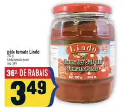 Marché Adonis PÂTE TOMATE LINDO | LINDO TOMATO PASTE offer