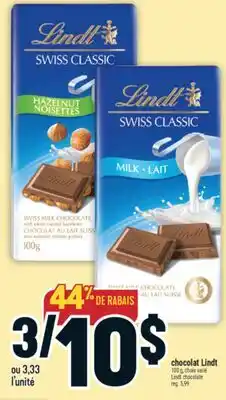 Marché Adonis CHOCOLAT LINDT | LINDT CHOCOLATE offer