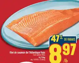 Marché Adonis FILET DE SAUMON DE L'ATLANTIQUE FRAIS | FRESH SALMON FILLETS offer