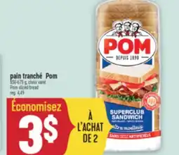 Marché Adonis PAIN TRANCHÉ POM | POM SLICED BREAD offer