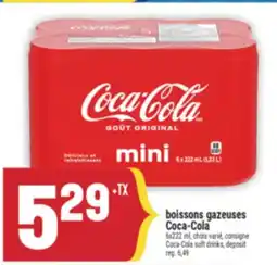 Marché Adonis BOISSONS GAZEUSES COCA-COLA | COCA-COLA SOFT DRINKS, DEPOSIT offer
