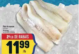 Marché Adonis FILET DE MORUE | COD FILLETS offer