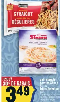 Marché Adonis PAIN SURGELÉ PARATHA SHANA | SHANA FROZEN BREAD PARATHA offer