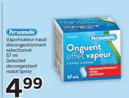 Brunet PERSONNELLE Vaporisateur nasal décongestionnant sélectionné Personnelle offer
