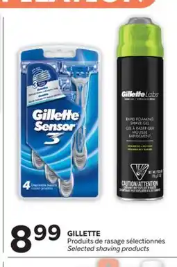 Brunet GILLETTE Produits de rasage sélectionnés offer
