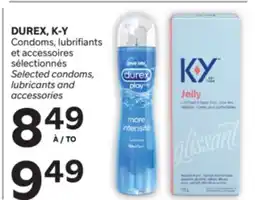 Brunet DUREX, K-Y Condoms, lubrifiants et accessoires sélectionnés offer