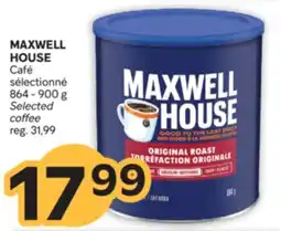 Brunet MAXWELL HOUSE Café sélectionné offer