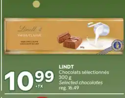 Brunet LINDT Chocolats sélectionnés offer