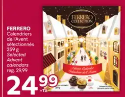 Brunet FERRERO Calendriers de l'Avent sélectionnés offer