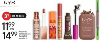 Brunet NYX Produits sélectionnés offer