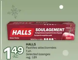 Brunet HALLS Pastilles sélectionnées offer