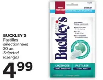 Brunet BUCKLEY'S Pastilles sélectionnées offer