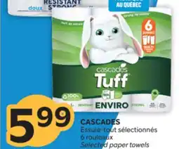 Brunet CASCADES Essuie-tout sélectionnés offer