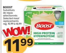 Brunet BOOST Substituts de repas replacements offer