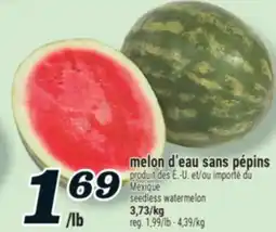 Marché Richelieu MELON D'EAU SANS PÉPINS | SEEDLESS WATERMELON offer