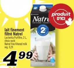 Marché Richelieu LAIT FINEMENT FILTRÉ NATREL | NATREL FINE-FILTERED MILK offer