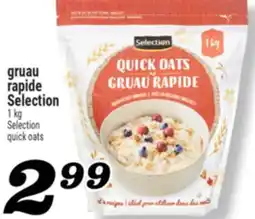 Marché Richelieu GRUAU RAPIDE SELECTION | SELECTION QUICK OATS offer