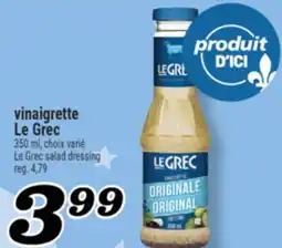 Marché Richelieu VINAIGRETTE LE GREC | LE GREC SALAD DRESSING offer