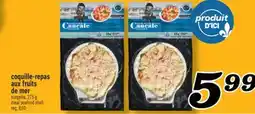 Marché Richelieu COQUILLE-REPAS AUX FRUITS DE MER CANCALE | CANCALE MEAL SEAFOOD SHELL offer