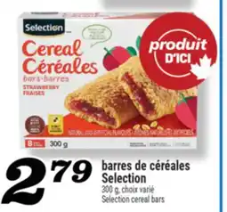Marché Richelieu BARRES DE CÉRÉALES SELECTION | SELECTION CEREAL BARS offer