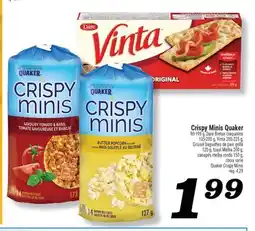 Marché Richelieu CRISPY MINIS QUAKER | QUAKER CRISPY MINIS offer