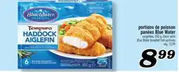 Marché Richelieu PORTIONS DE POISSON PANÉES BLUE WATER | BLUE WATER BREADED FISH PORTIONS offer