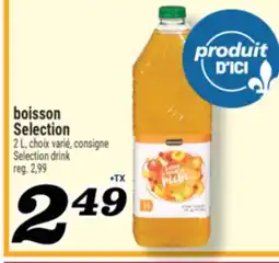 Marché Richelieu BOISSON SELECTION | SELECTION DRINK offer