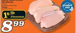 Marché Richelieu HAUTS DE CUISSES DE POULET FRAIS DÉSOSSÉS | FRESH BONELESS CHICKEN THIGHS offer