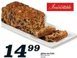 Marché Richelieu GÂTEAU AUX FRUITS | FRUIT CAKE offer