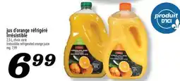 Marché Richelieu JUS D'ORANGE RÉFRIGÉRÉ IRRÉSISTIBLE | IRRÉSISTIBLE REFRIGERATED ORANGE JUICE offer