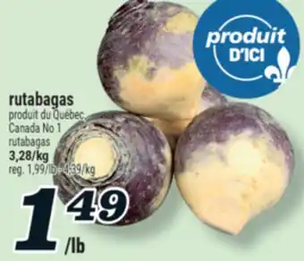 Marché Richelieu RUTABAGAS | RUTABAGAS offer