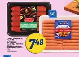 Marché Bonichoix LA FERNANDIÈRE OR LAFLEUR FRESH SAUSAGE COMBO OR BREAKFAST SAUSAGES offer
