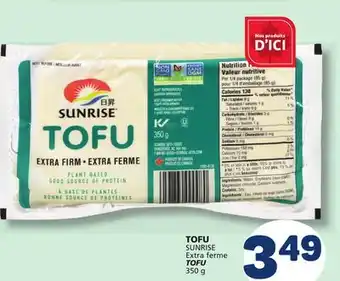 Marché Bonichoix SUNRISE Extra TOFU offer