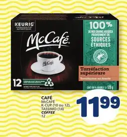 Marché Bonichoix McCAFÉ K-CUP (10 or 12), TASSIMO (14) COFFEE offer