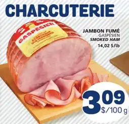 Marché Bonichoix GASPÉSIEN SMOKED HAM offer