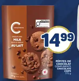 Marché Bonichoix COMPLIMENTS CHOCOLATE CHIPS offer