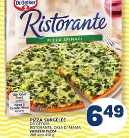 Marché Bonichoix DR. OETKER RISTORANTE DI MAMA FROZEN PIZZA offer