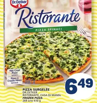 Marché Bonichoix DR. OETKER RISTORANTE DI MAMA FROZEN PIZZA offer
