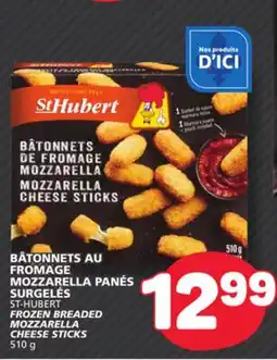 Marché Bonichoix ST-HUBERT FROZEN BREADED MOZZARELLA CHEESE STICKS offer