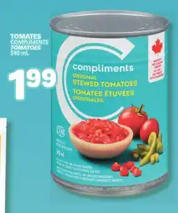 Marché Bonichoix COMPLIMENTS TOMATOES offer