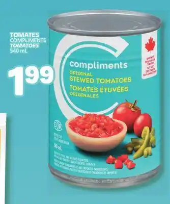 Marché Bonichoix COMPLIMENTS TOMATOES offer