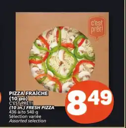 Marché Bonichoix C'EST PRÊT! (10 in.) FRESH PIZZA offer