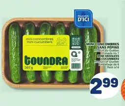 Marché Bonichoix MINI SEEDLESS CUCUMBERS offer