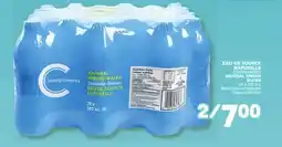 Marché Bonichoix COMPLIMENTS NATURAL SPRING WATER offer