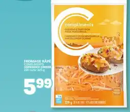 Marché Bonichoix COMPLIMENTS SHREDDED CHEESE offer