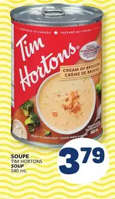 Marché Bonichoix TIM HORTONS SOUP offer