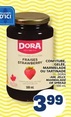 Marché Bonichoix DORA JAM, JELLY, MARMALADE OR SPREAD offer