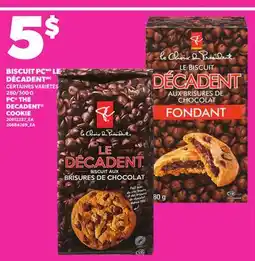 Provigo PC THE DECADENT COOKIE, 280/300 G offer